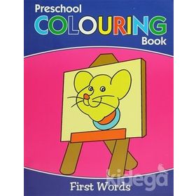 Preschool Coloring Book First Words - kollektif