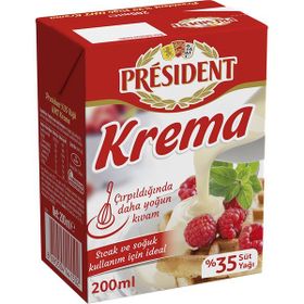 President 200 ml Krema