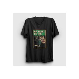 Presmono 154390TT Unisex Siyah No Time Billie Eilish T-shirt