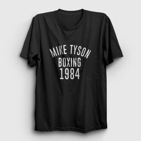 Presmono 1984 Mike Tyson Siyah Unisex T-Shirt