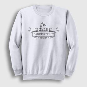 Presmono 221b Sherlock Holmes Unisex Sweatshirt