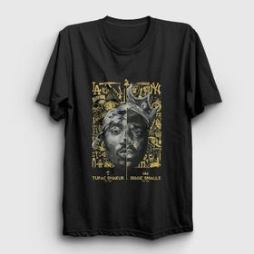 Presmono 45680TT Unisex Haki Biggie Smalls Tupac Shakur Atlet