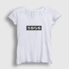 Presmono 5 Seconds of Summer Siyah Kadın T-Shirt