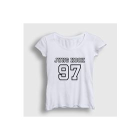 Presmono 97 K Pop Jungkook Bts Kadın T-shirt