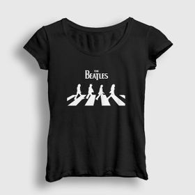 Presmono Abbey Road the Beatles Siyah Unisex T-Shirt