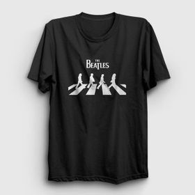 Presmono Abbey Road the Beatles Siyah Unisex T-Shirt