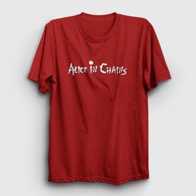 Presmono Alice In Chains Kırmızı Unisex T-Shirt