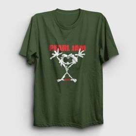 Presmono Alive Pearl Jam Haki Unisex T-Shirt