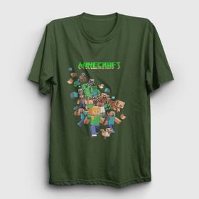 Presmono All Minecraft Haki Unisex T-Shirt
