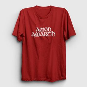 Presmono Amon Amarth Kırmızı Unisex T-Shirt