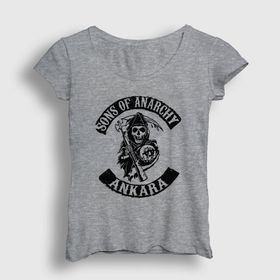 Presmono Ankara Sons Of Anarchy Kadın T-shirt
