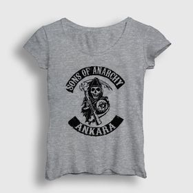 Presmono Ankara Sons Of Anarchy Kadın T-shirt