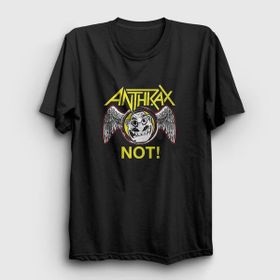 Presmono Anthrax Siyah Unisex T-Shirt