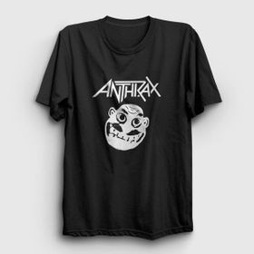 Presmono Anthrax Siyah Unisex T-Shirt