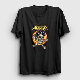 Presmono Anthrax Siyah Unisex T-Shirt