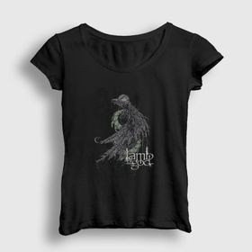 Presmono Ashes Lamb of God Siyah Kadın T-Shirt