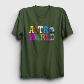Presmono Astroworld V2 Travis Scott Unisex Çocuk T-Shirt