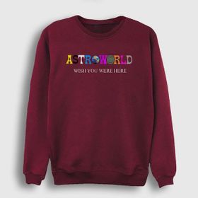 Presmono Astroworld V4 Travis Scott Unisex Çocuk T-Shirt