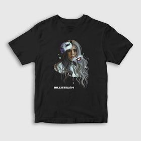 Presmono Awake Billie Eilish Unisex Siyah Çocuk T-Shirt