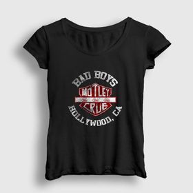Presmono Bad Boys Mötley Crüe Kadın T-shirt