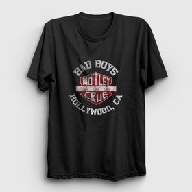 Presmono Bad Boys Mötley Crüe Kadın T-shirt
