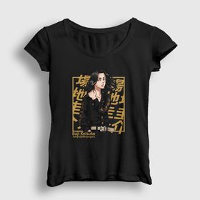 Presmono Baji Keisuke Anime Tokyo Revengers Kadın T-shirt