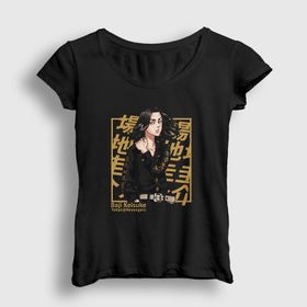 Presmono Baji Keisuke Anime Tokyo Revengers Kadın T-shirt