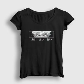 Presmono Bakugo Eyes Anime Boku No Hero Academia Siyah Kadın T-Shirt