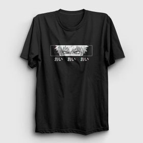 Presmono Bakugo Eyes Anime Boku No Hero Academia Siyah Kadın T-Shirt