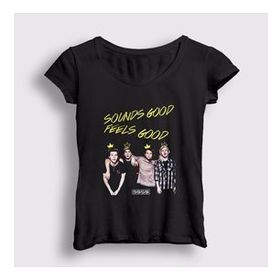 Presmono Band 5 Seconds Of Summer Kadın T-shirt