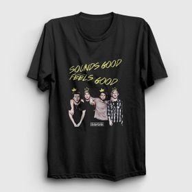 Presmono Band 5 Seconds of Summer Siyah Kadın T-Shirt