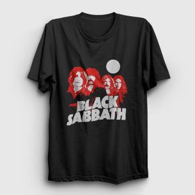 Presmono Band Black Sabbath Siyah Kadın T-Shirt