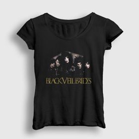 Presmono Band Black Veil Brides Siyah Kadın T-Shirt