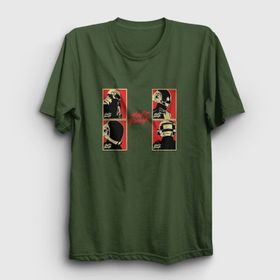 Presmono Band Daft Punk Haki Unisex T-shirt