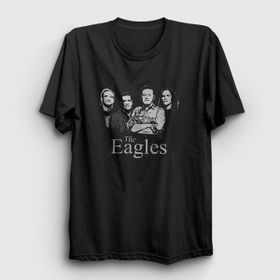 Presmono Band Eagles Siyah Unisex T-Shirt