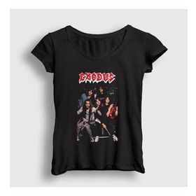 Presmono Band Exodus Kadın T-shirt