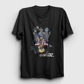 Presmono Band Gorillaz Kadın T-shirt