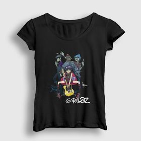Presmono Band Gorillaz Kadın T-shirt