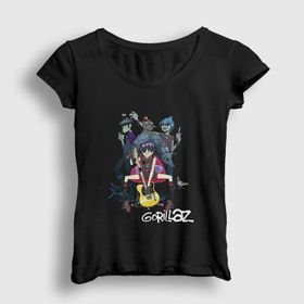 Presmono Band Gorillaz Kadın T-shirt