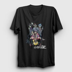 Presmono Band Gorillaz Kadın T-shirt
