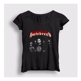 Presmono Band Hatebreed Kadın T-shirt