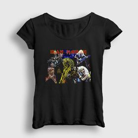 Presmono Band Iron Maiden Kadın T-shirt