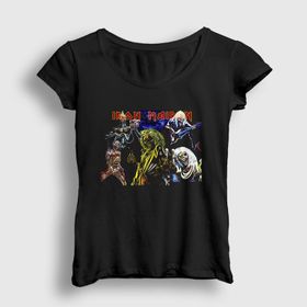 Presmono Band Iron Maiden Kadın T-shirt