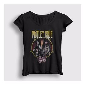 Presmono Band Mötley Crüe Kadın T-shirt