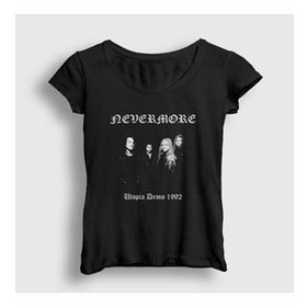 Presmono Band Nevermore Kadın T-shirt
