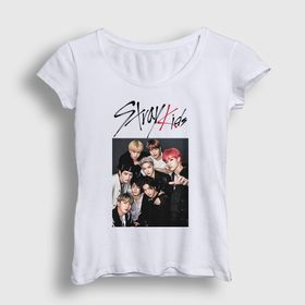 Presmono Band Stray Kids Kadın T-shirt