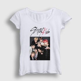 Presmono Band Stray Kids Kadın T-shirt