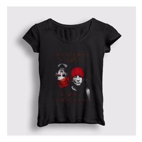 Presmono Band Twenty One Pilots Kadın T-shirt