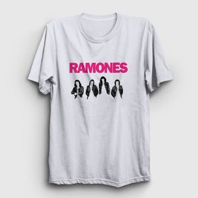 Presmono Band V2 Ramones Kadın T-shirt