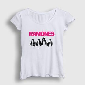 Presmono Band V2 Ramones Kadın T-shirt